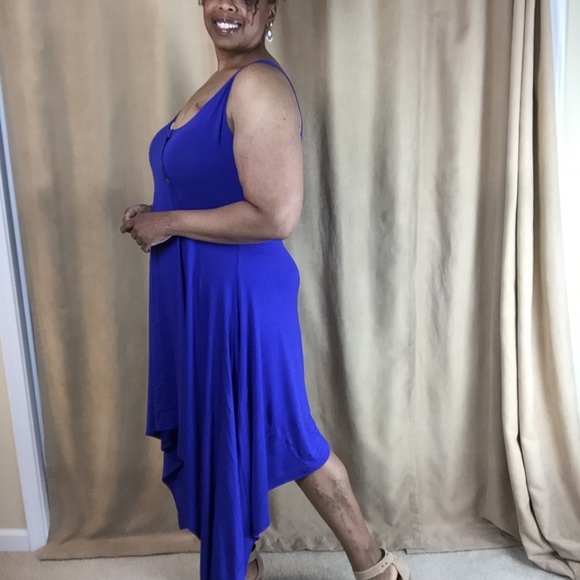 2 for 1! SWAK Dress w/ Sharkbite Hem & Keyhole Back Size 1X - Picture 7 of 16